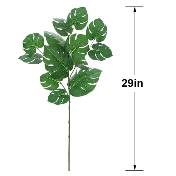 29In Polyester Philo Leaf Stem | At Home