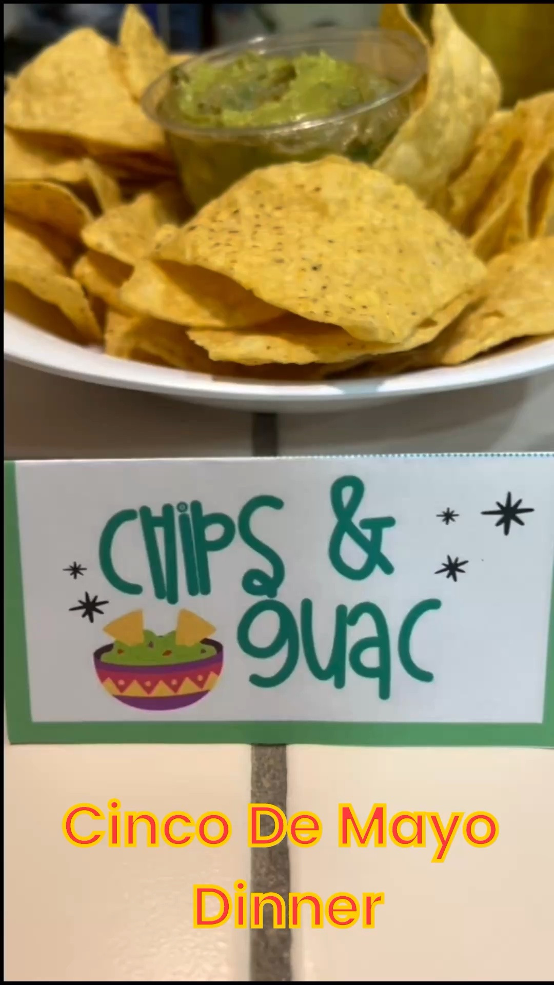 Happy Cinco De Mayo 🌮 🌯 🥗 🍅 For dinner we had Taco Time 🌮 ⏰ We had chips, guac 🥑, tacos 🌮, burritos 🌯, nachos and a taco salad 🥗 The kitchen was decorated with @thelettervee Cinco De Mayo Party Printeable decorations. It was a delicious dinner 🍽️

#LTKfoodie #LTKHome #LTKSeasonal