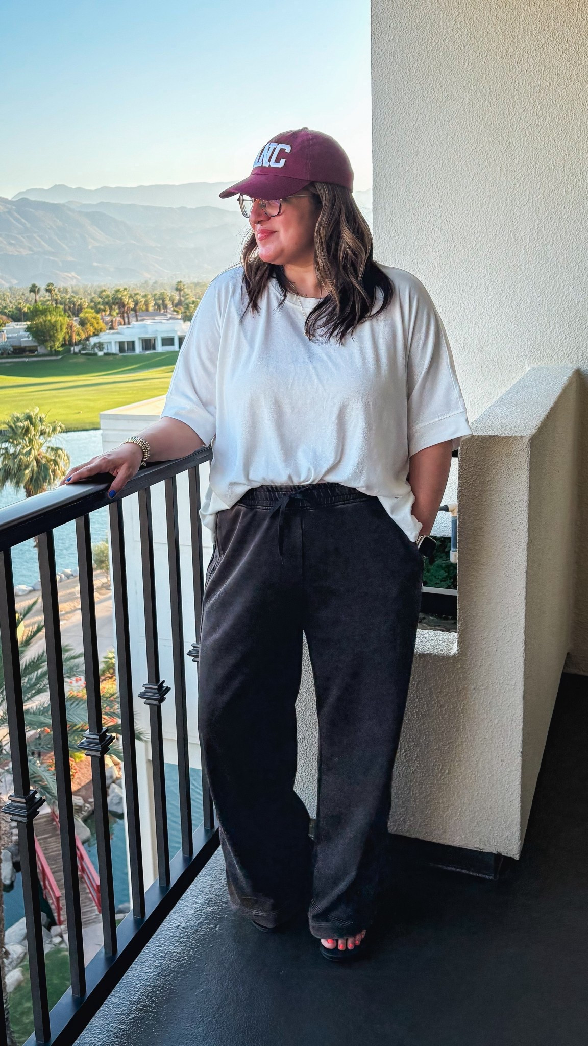 The comfiest and most perfect travel outfit. Wearing XL in both pieces  

#LTKTravel #LTKMidsize #LTKOver40