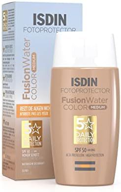 ISDIN Fusion Water Color LSF 50 (Medium) 50ml | Getönte tägliche Sonnencreme für das Gesicht |... | Amazon (DE)