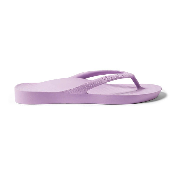 Women's Archies Arch Support Flip Flop Sandals M7/W8 Lilac | Scheels