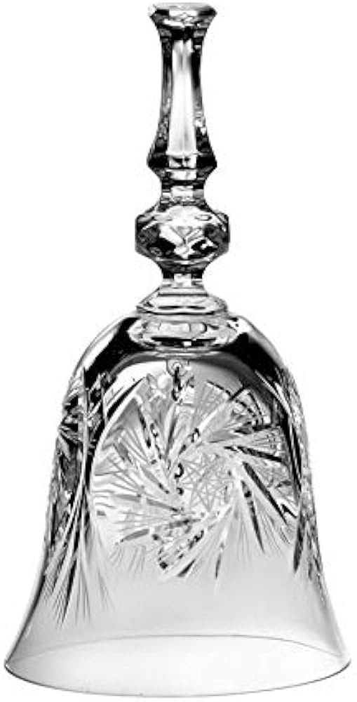 Barski - European Quality Glass - Hand Cut - Cut Crystal - Bell - 6.25" H - Made in Europe | Amazon (US)