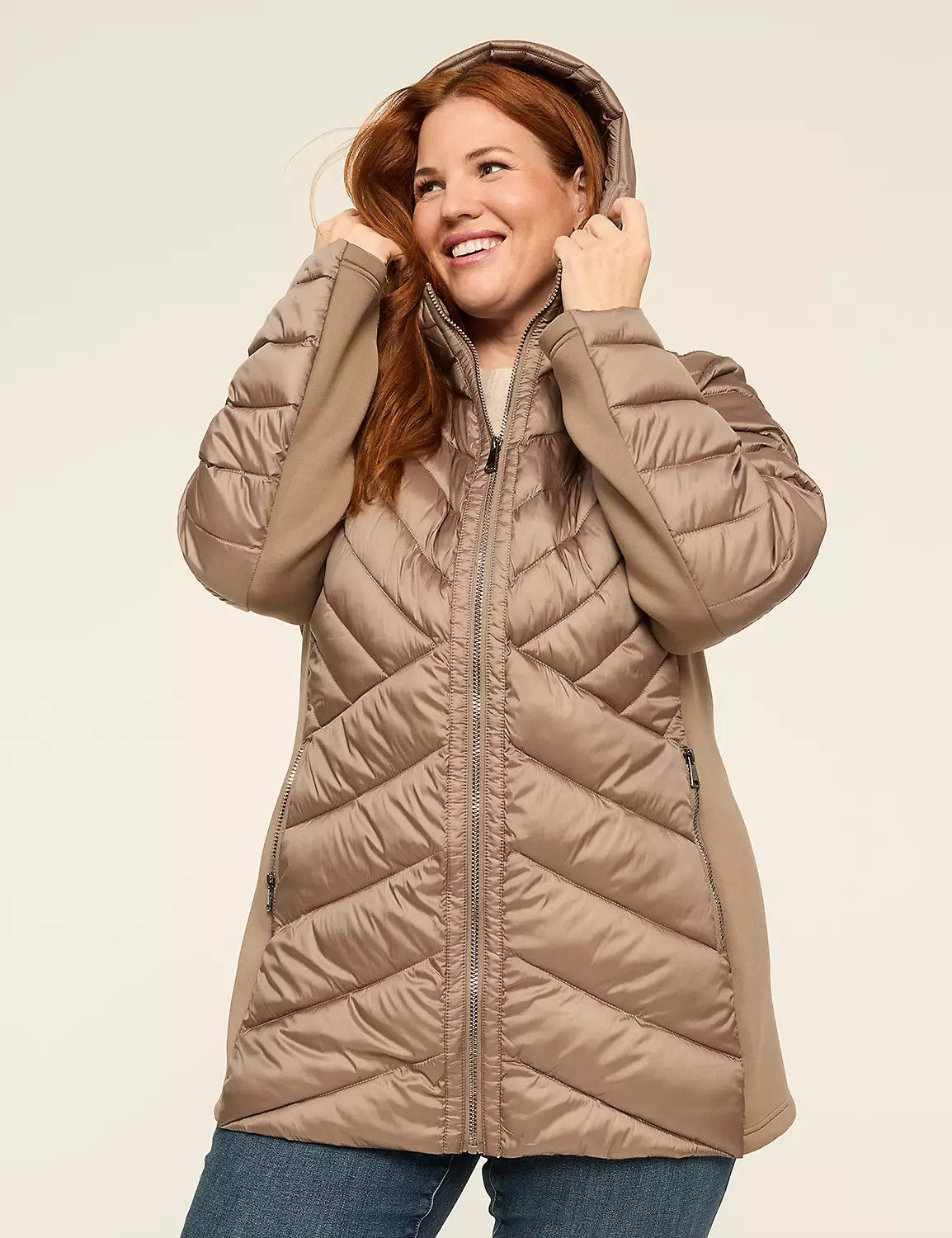 Classic Midi Puffer Coat | Lane Bryant (US)