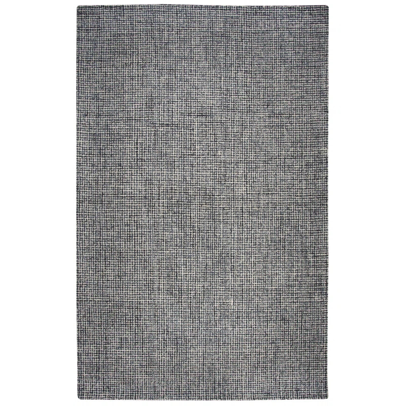 Britley Hand Tufted Wool Black/Gray Rug | Wayfair North America
