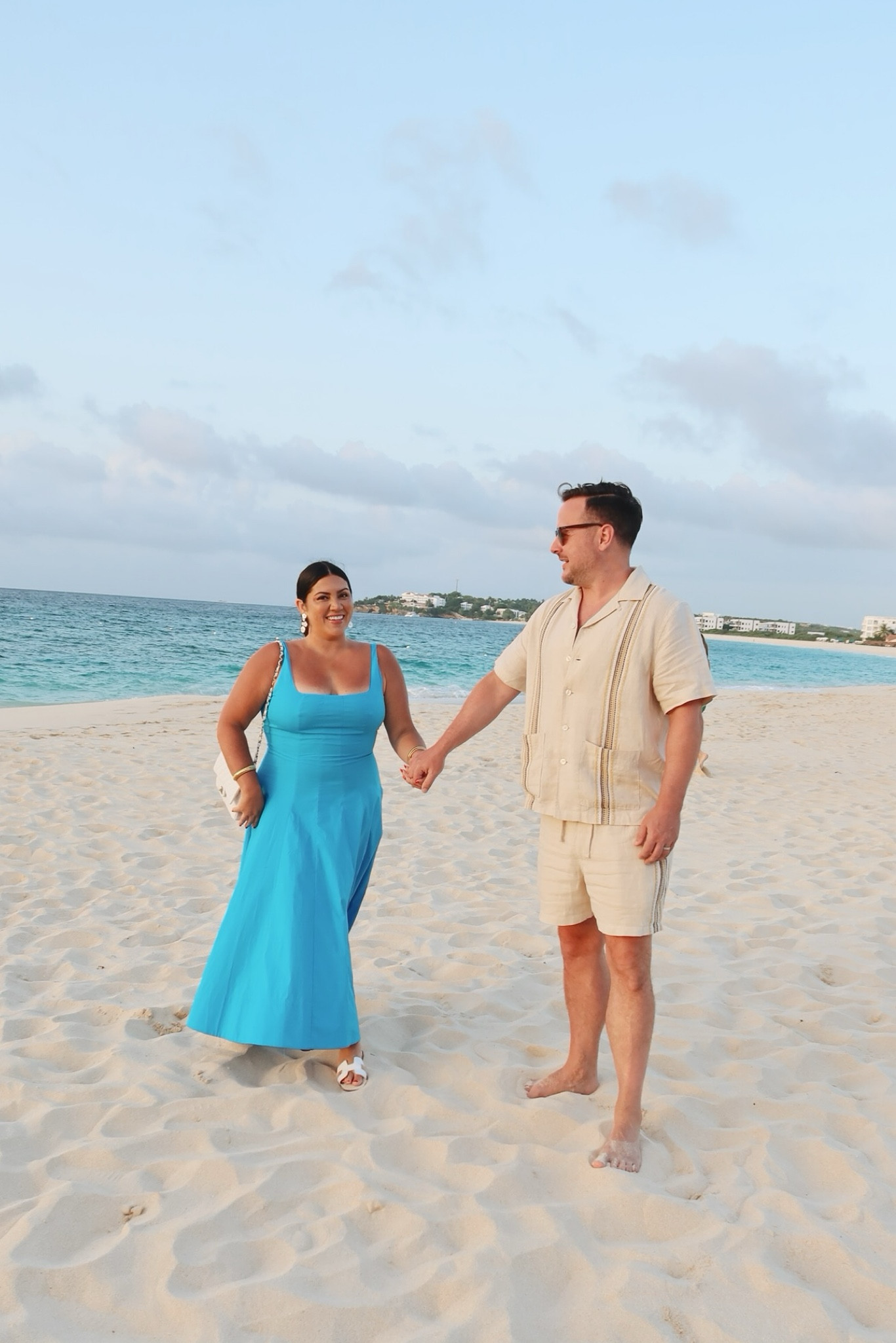 The perfect dress for a birthday dinner on the beach 🩵🐚 The dress is sold out in this color - linked the brown color I also own & some other styles! 

#LTKMidsize #LTKTravel #LTKStyleTip