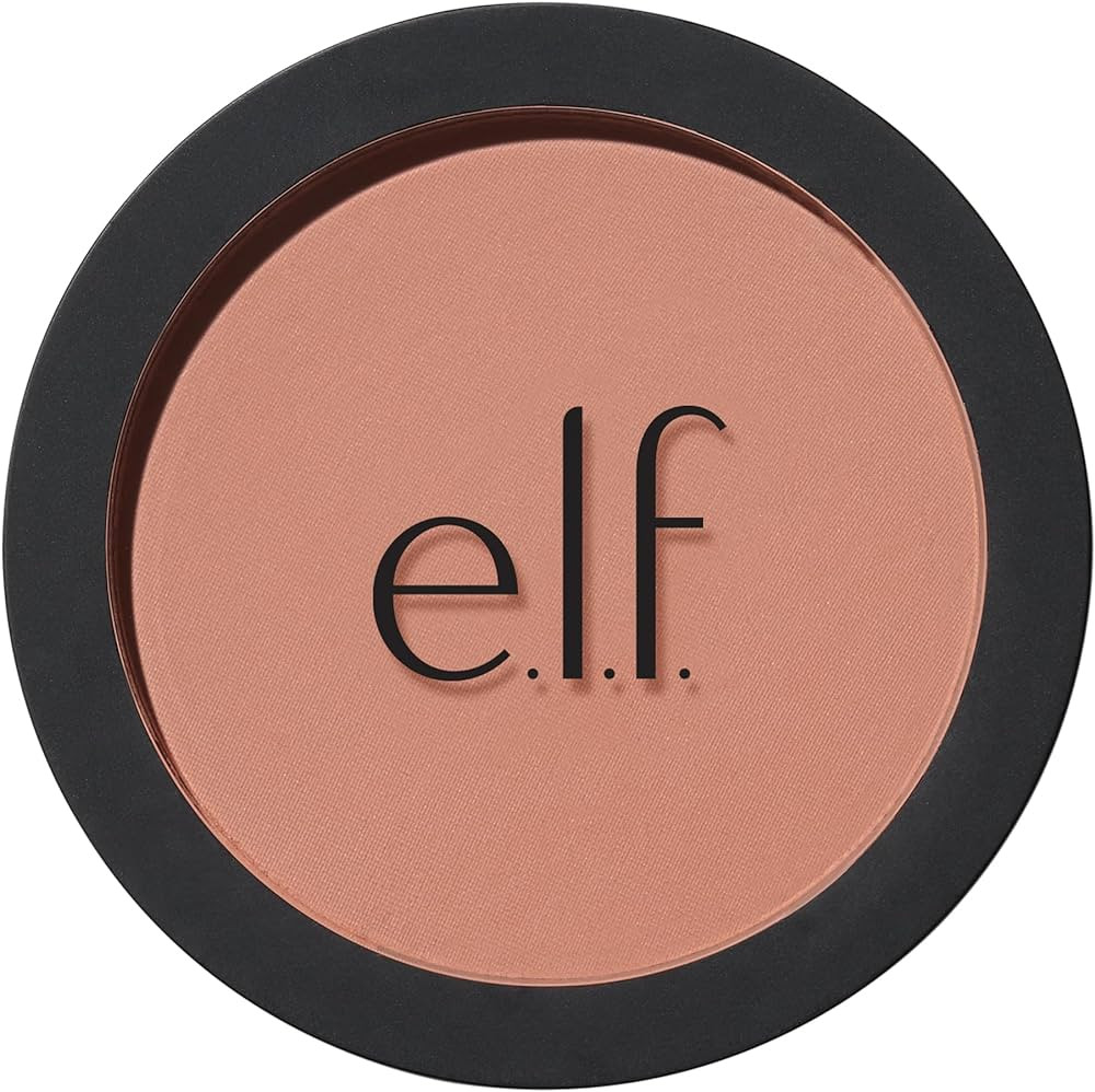 e.l.f Primer-Infused Blush, Long-Wear, Matte, Bold, Lightweight, Blends Easily, Contours Cheeks, ... | Amazon (US)