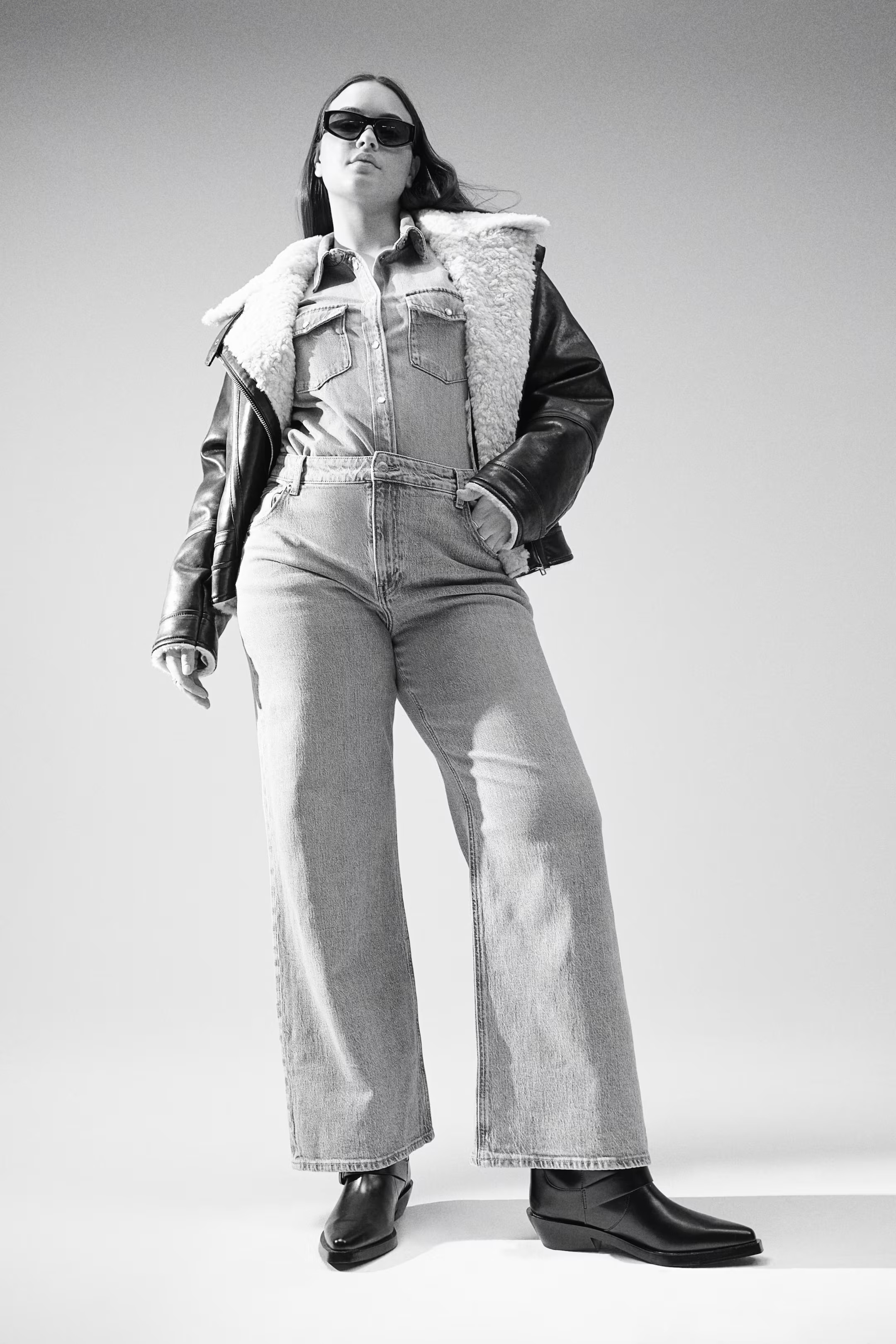 Wide High Jeans | H&M (US + CA)