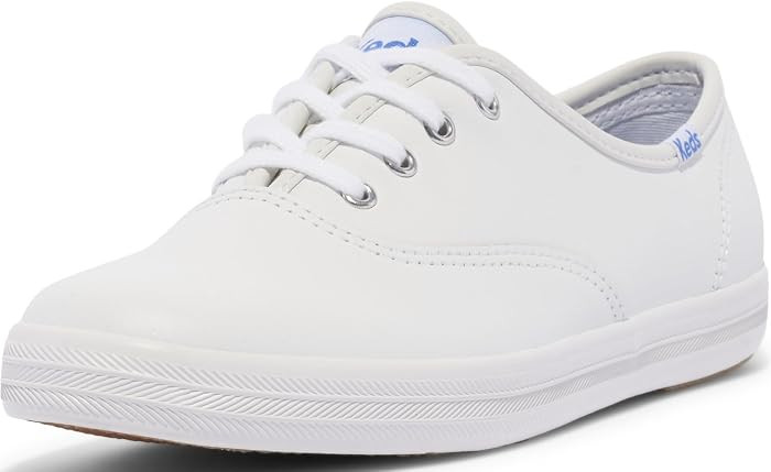 Keds Women's Champion Leather Lace Up Fashion Sneaker | Amazon (US)
