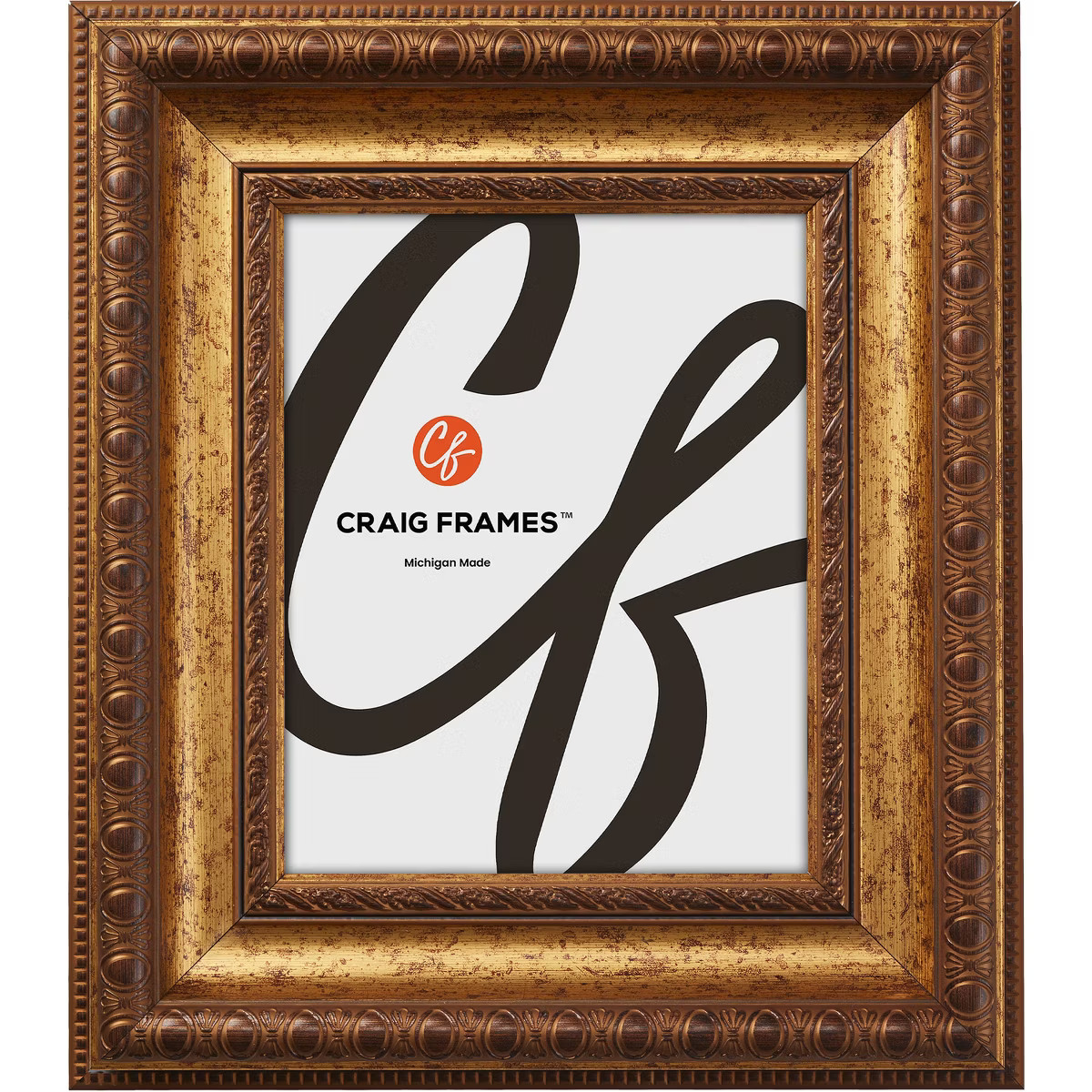 Craig Frames Arquadia Aged Gold Single Image Picture Frame | Target