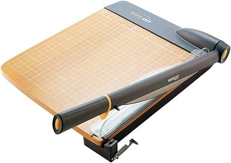 Westcott 18'' TrimAir Anti-Microbial Wood Guillotine Paper Cutter & Paper Trimmer, 30 Sheet (1510... | Amazon (US)