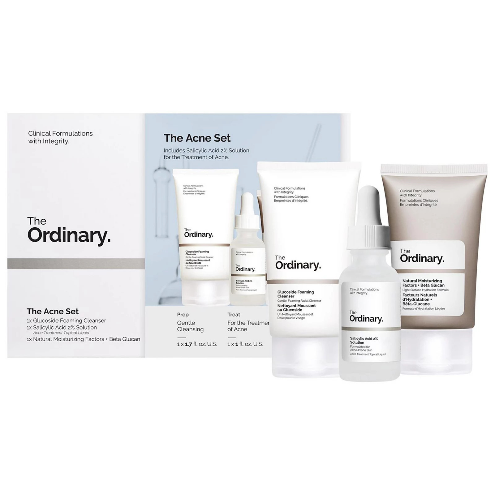 The Ordinary The Acne Set with Salicylic Acid, None | Kohl's