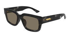 Bottega Veneta BV1359SA Square Acetate Sunglasses — Black | Italist Inc.