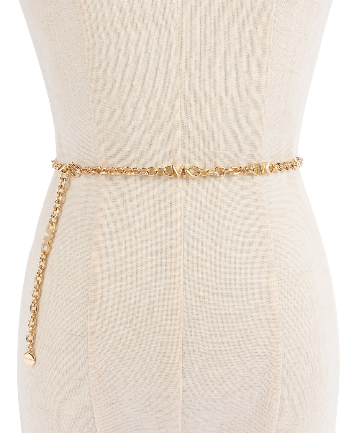 Michael Kors Women's Mini Chain Belt - Gold | Macy's