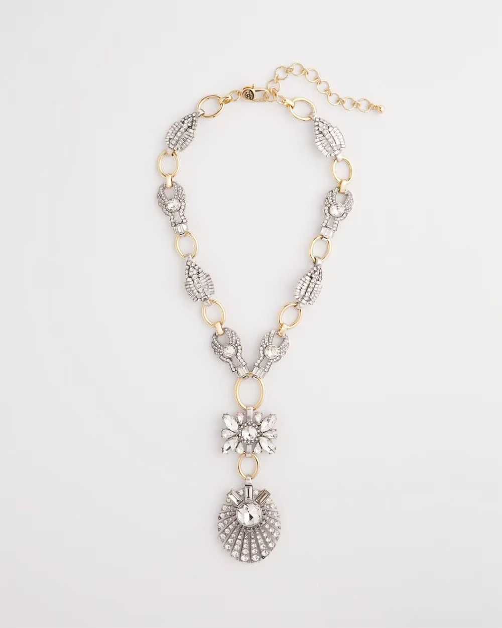 Chico’s Originals Art Deco Crystal Y-Necklace | Chico's