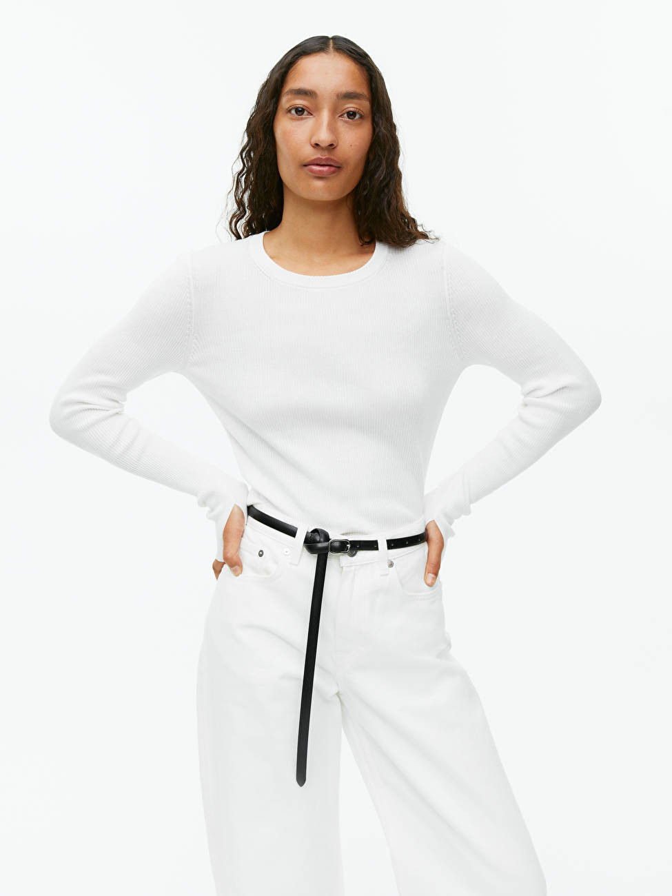 Ribbed Cotton Jumper | ARKET (US&UK)