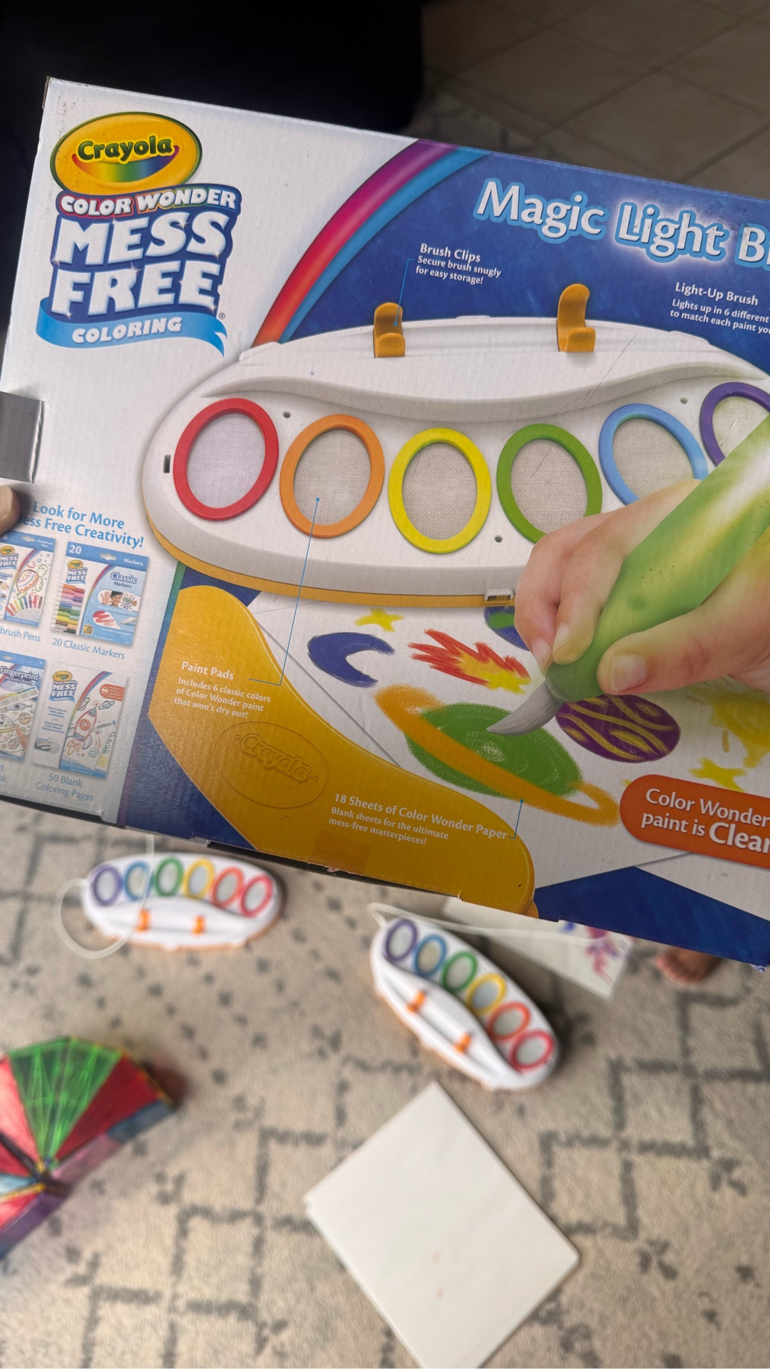 I love all things mess-free when it comes to activities for my kids. This Crayola magic light-up paint set is perfect to entertain my little ones and develop their fine motor skills! 

#LTKmomlife #LTKKids #LTKdayinmylife