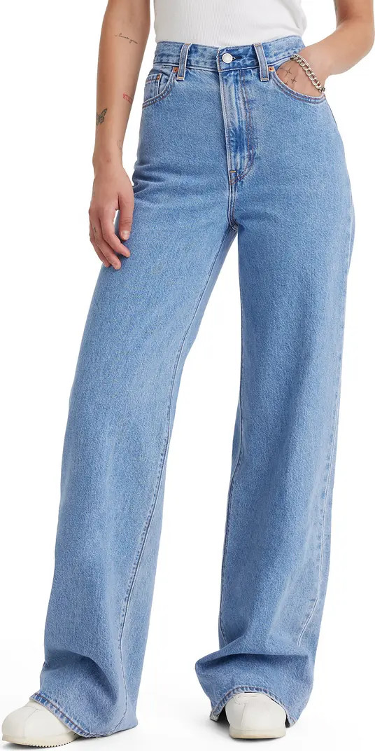 Ribcage High Waist Wide Leg Jeans | Nordstrom