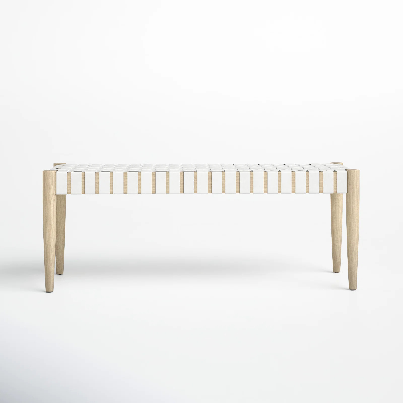 AllModern Orin 47" Woven Leather Bench & Reviews | Wayfair | Wayfair North America