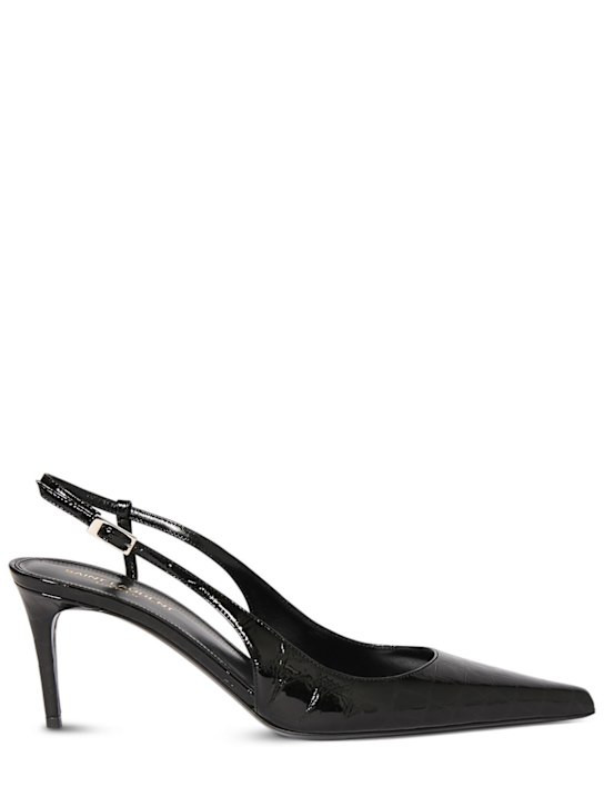 70mm Vendome croc embossed pumps | Luisaviaroma