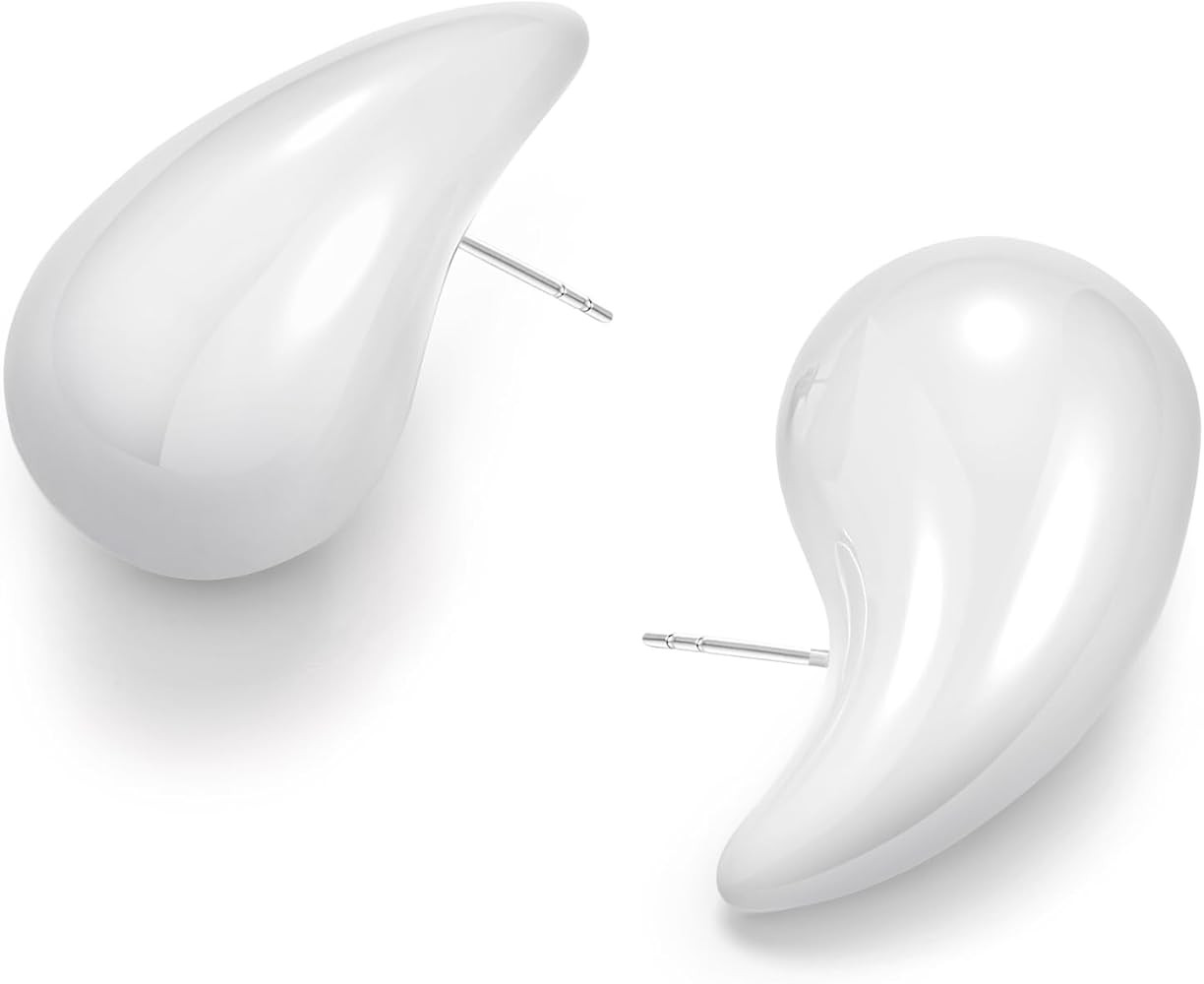 FAMARINE Colorful Water Drop Earrings for Women Chunky Earring Big Dangle Earrings Fashion Jewelr... | Amazon (CA)