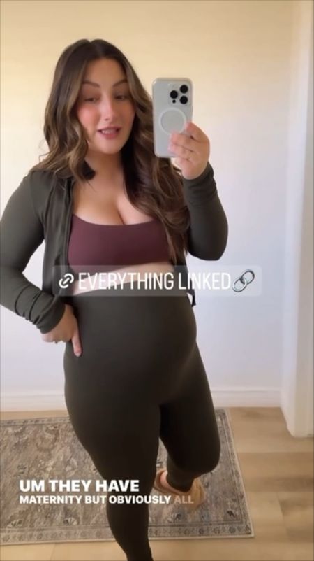 THE BEST MATERNITY WORKOUT SET! PETITE FRIENDLY AND FROM AMAZON!

Jacket: small 
Sports Bra: medium (runs small, size up!) 
Leggings: small, 25 inch (wearing maternity but also own and love regular ones)

Workout set, Gym fit, activewear, best running shoes, walking shoes 

#LTKFitness #LTKBump #LTKFindsUnder50