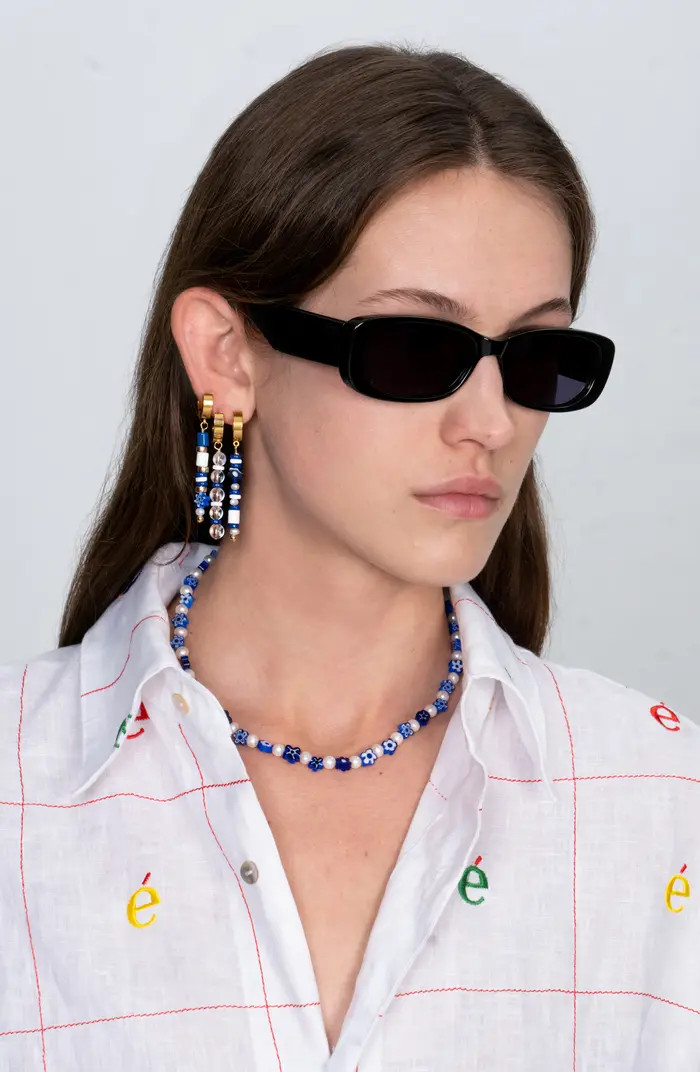 Corinna Floral Beaded Necklace | Nordstrom