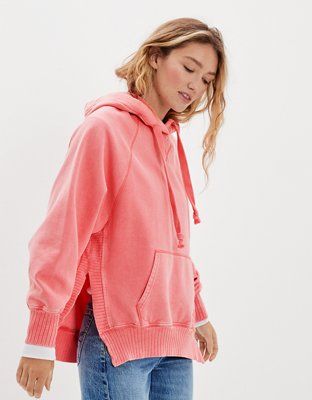AE Oversized Hangout Hoodie | American Eagle Outfitters (US & CA)