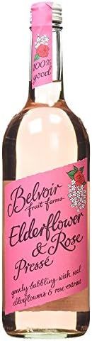 Belvoir Fruit Farms Elderflower and Rose Lemonade 750ml | Amazon (US)