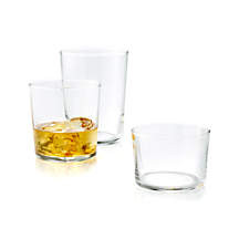 Bodega Mixed Glasses, Set of 18 + Reviews | Crate and Barrel | Crate & Barrel