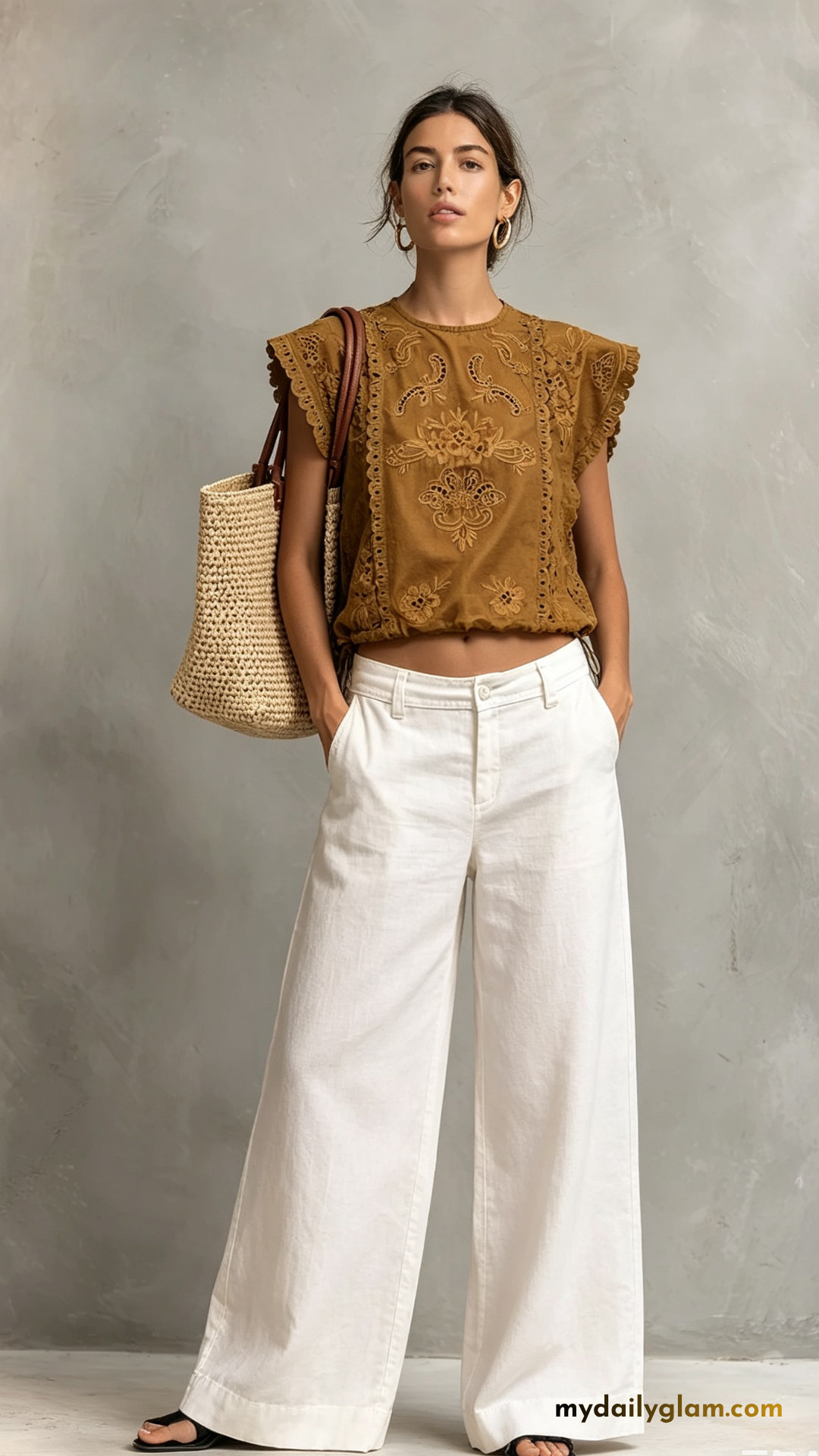 10 Versatile Top & Linen Wide Leg Pants Outfits For Elegant Summer Days
#LinenPantsOutfits #ElegantWomenStyle #SummerWorkOutfit  

 #LTKootd #LTKOver40 #LTKWorkwear