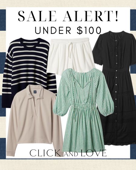 Sale Alert! Under $100 finds from Gap! Throw on and go dresses, easy pajama shorts, cozy sweaters and more! Shop these affordable finds and more over on Gap!

Women’s fashion, stripe sweater, pullover, sweatshirt, summer dress, midi dress, short dress, mini dress, striped dress, lace dress, pajama shorts, waffle shorts, budget friendly fashion, affordable fashion finds, on sale, under $50

#LTKFindsUnder50 #LTKStyleTip #LTKSummerSales
