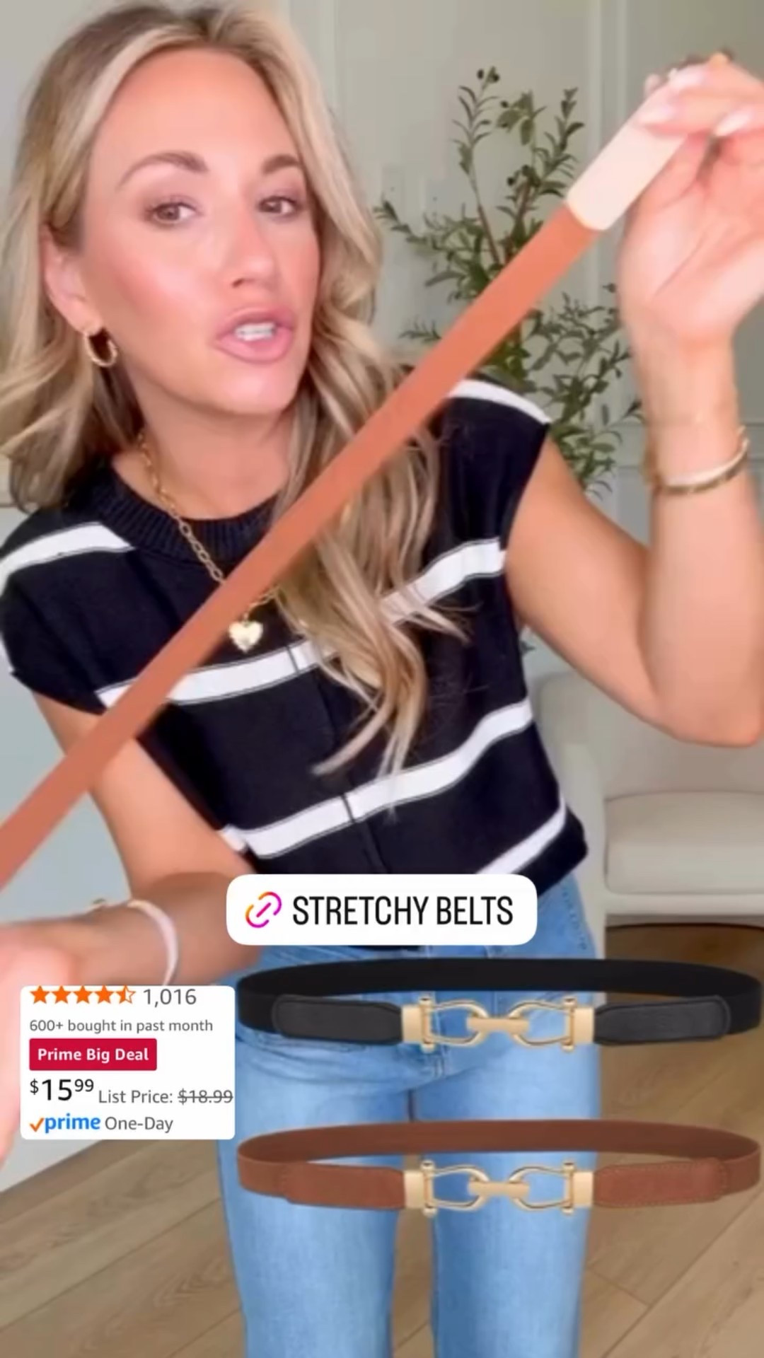 Stretchy belts on major sale for prime day! One of my favorite ways to dress up an outfit! 

#LTKSaleAlert #LTKSeasonal #LTKStyleTip