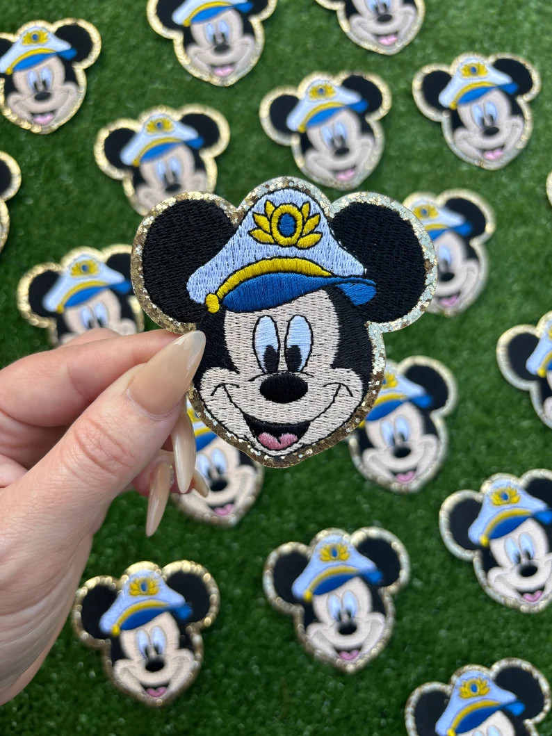 Custom Cruise Mouse Patch Theme Park Patch - Etsy | Etsy (US)