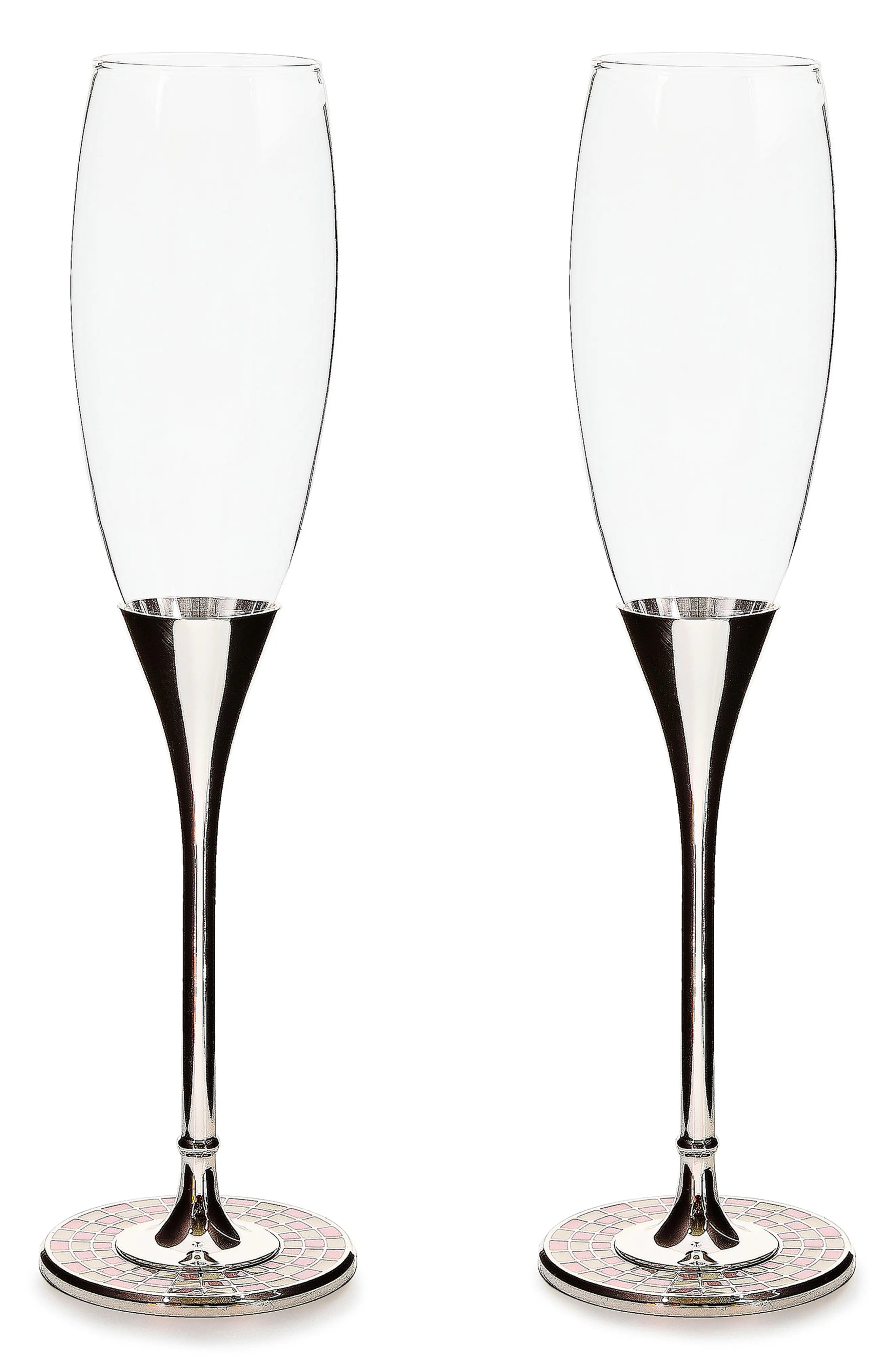 Set of 2 Celebrate Rosy Toasting Champagne Flutes | Nordstrom | Nordstrom