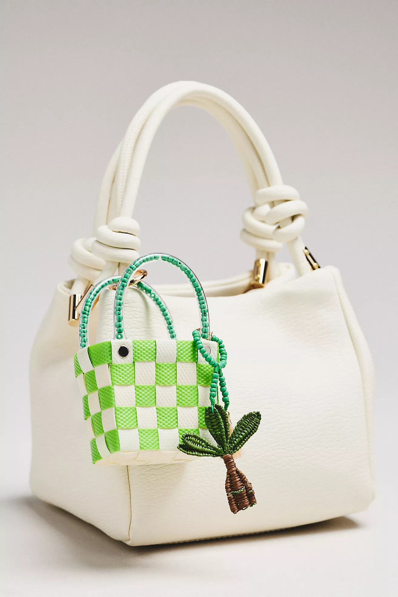 Mercedes Salazar Mini Zuncho Keychain | Anthropologie (US)