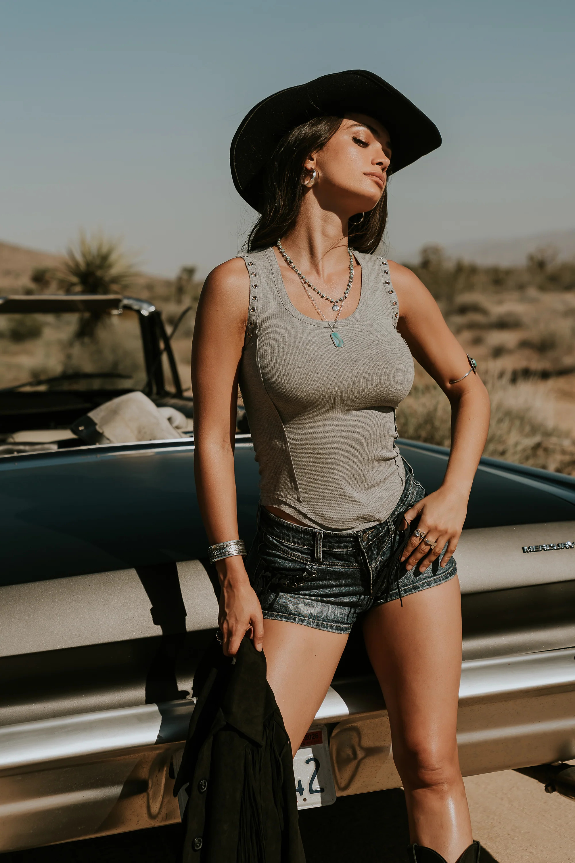 Martin Grommet Top in Grey | Böhme US