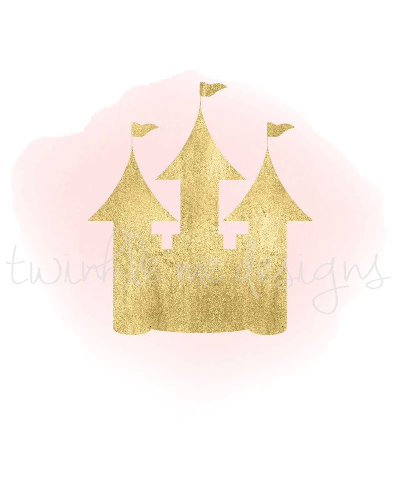 Girls Room Decor, Girl Nursery Decor, Nursery Wall Art, Pink and Gold Nursery, Princess Room Deco... | Etsy (US)