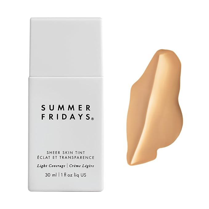 Summer Fridays Sheer Skin Tint - Skin Tint with Hyaluronic Acid - Helps Diminish Uneven Skin Tone... | Amazon (US)