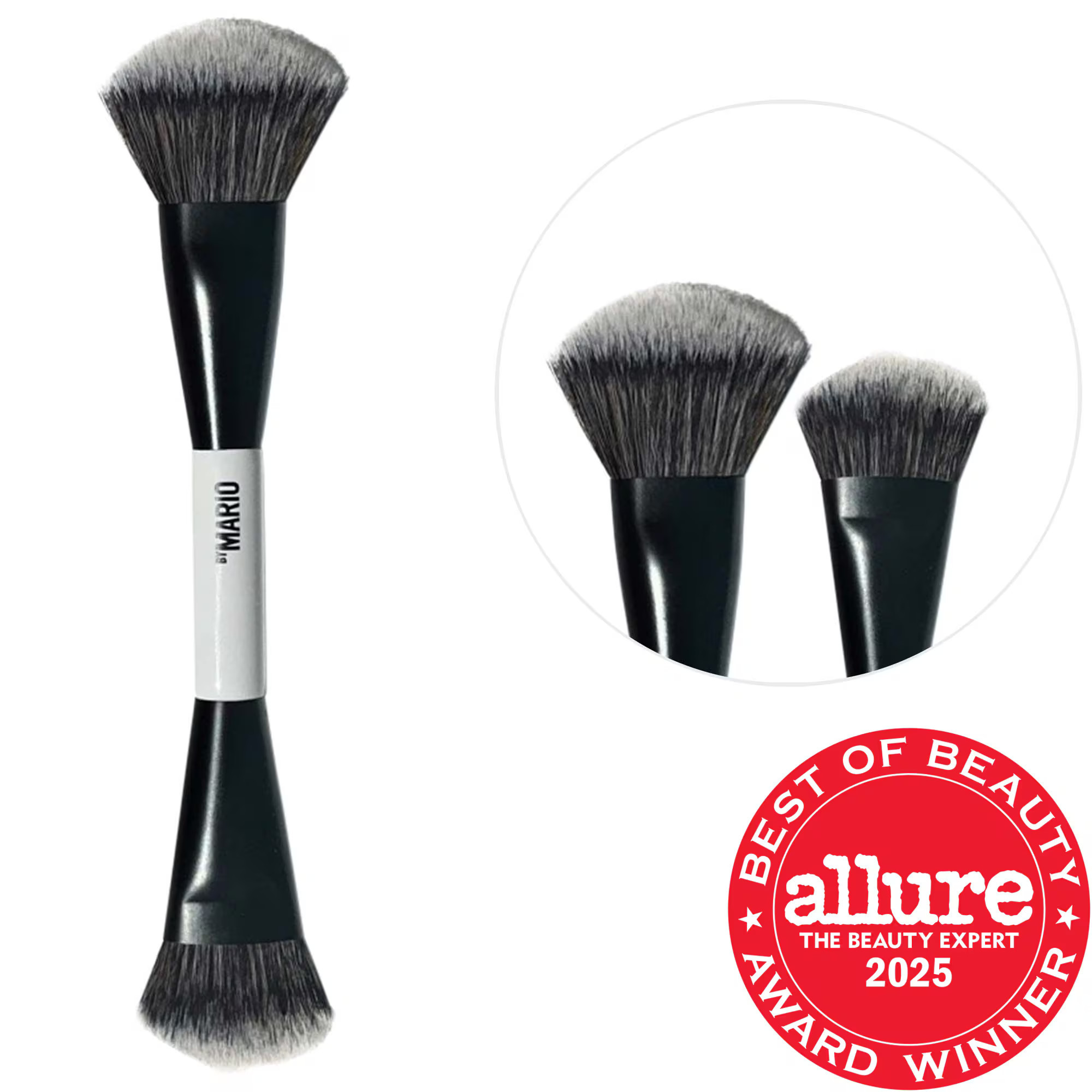 MAKEUP BY MARIO F4 Dual-Ended Foundation and Face Brush | Sephora (US)