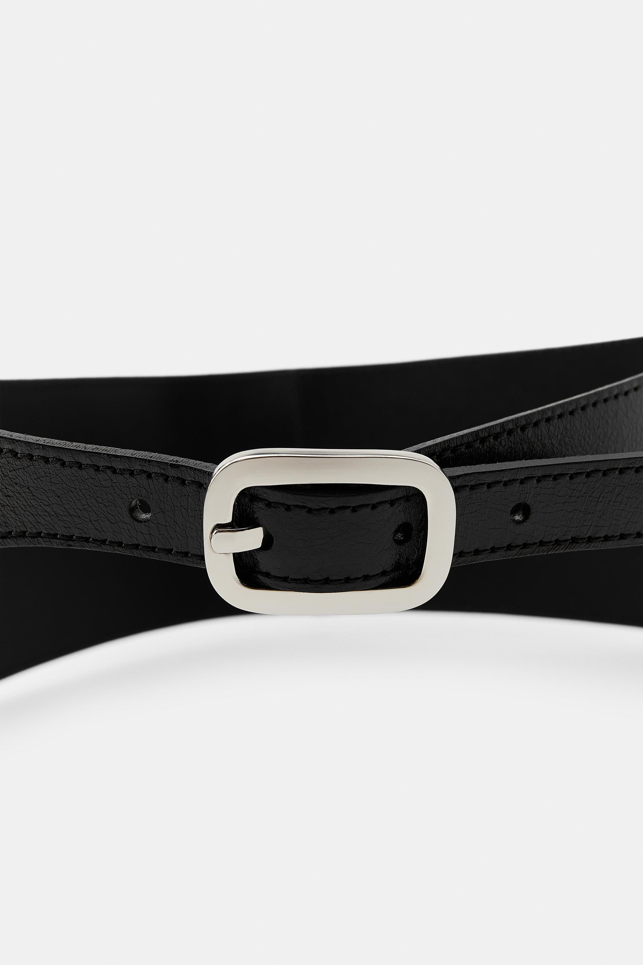 100% LEATHER WAIST BELT | Zara UK