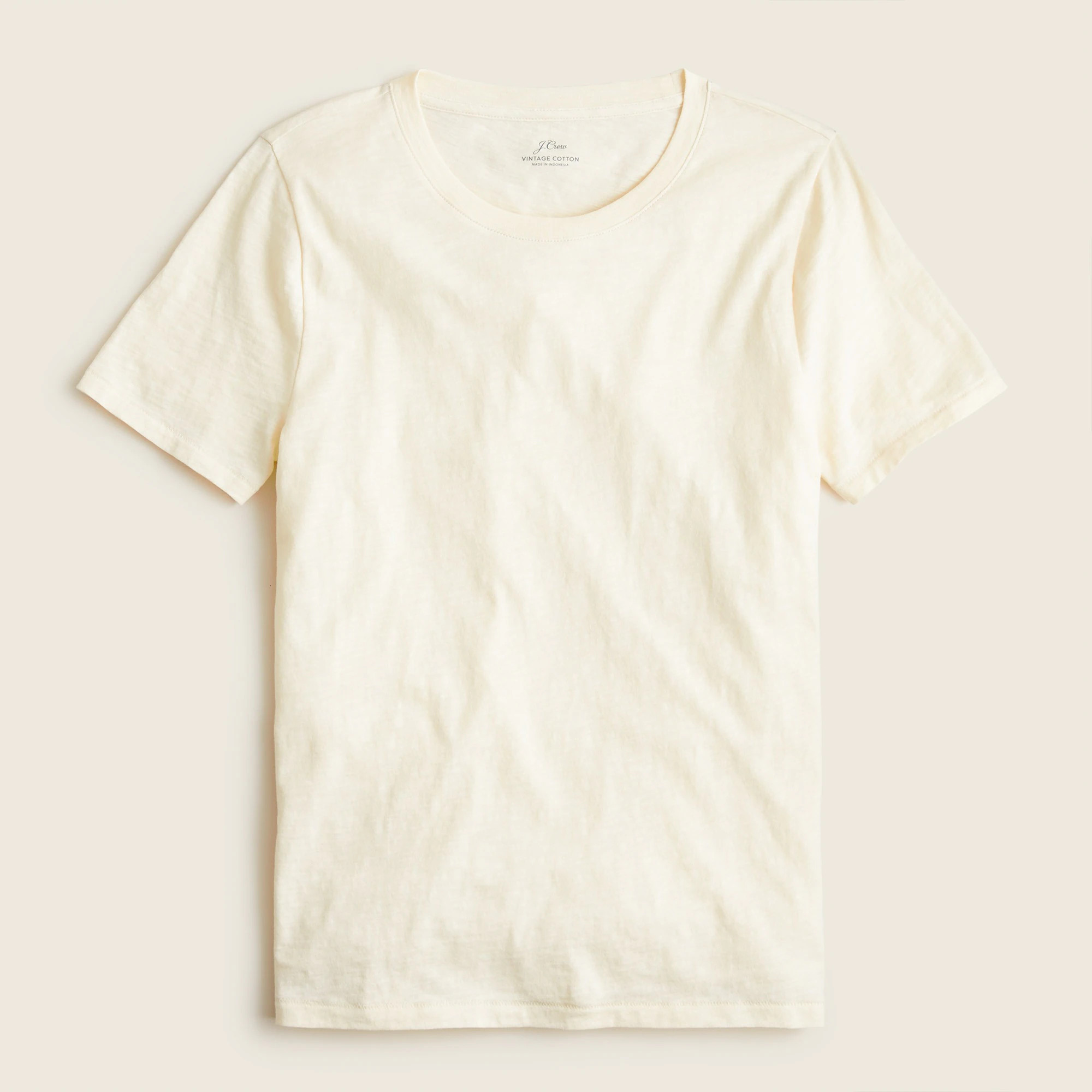 J.Crew: New Vintage Cotton Crewneck T-shirt For Women | J. Crew US
