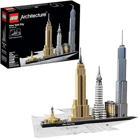 LEGO Architecture New York City Skyline 21028, Collectible Model Kit for Adults to Build, Creativ... | Amazon (US)