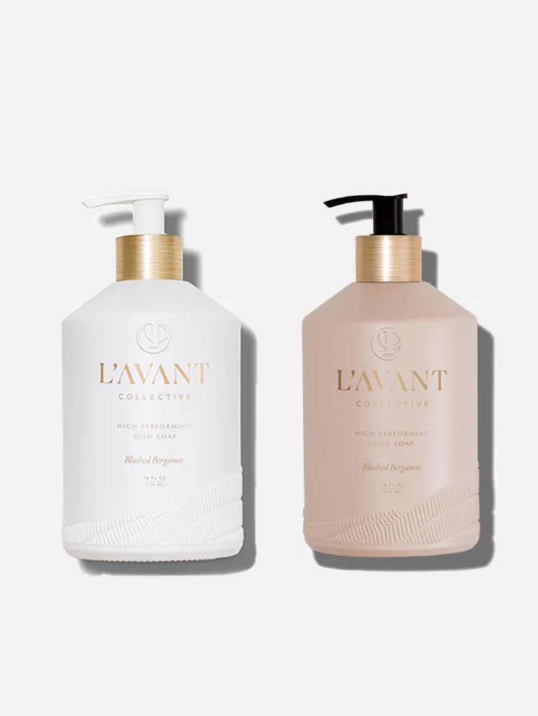 The High Performing Dish & Hand Soap Duo -Blushed Bergamot | L'AVANT Collective