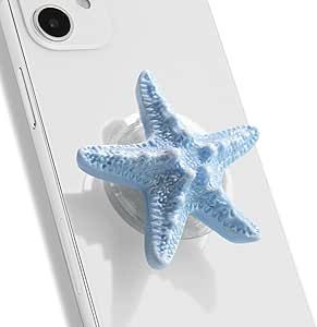 DALSTONE Cute Seashell and Starfish Shape Collapsible Expandable Multi Functional Mobile Phone Gr... | Amazon (US)