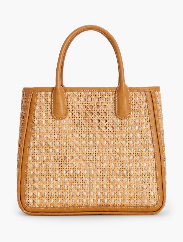 Caning Drawstring Tote | Talbots