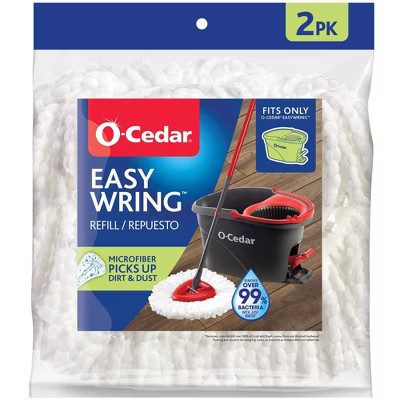 O-Cedar EasyWring Mop Head Replacement - 2ct | Target