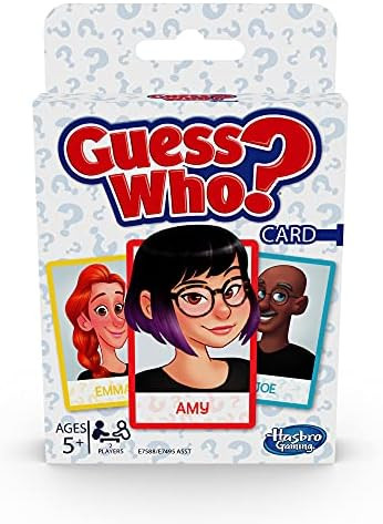Hasbro Gaming Guess Who? Card Game for Kids, 2 Player Guessing Game, Fun Summer Activities, Vacat... | Amazon (US)