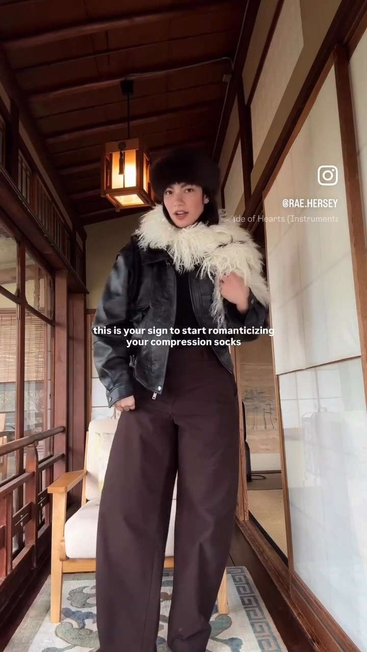 if you want to experiment with compression socks, winter is the perfect time to play around with them! Especially when it’s freeeezing out, I love having them as an extra warm layer under my pants.

testing out the Sigvaris Cotton Thigh Highs (20-30mmHg) and I’m not a huge fan because they aren’t long enough for me and hit right on one of my varicose veins on my thigh 

 #LTKgrwm #LTKootd #LTKSeasonal