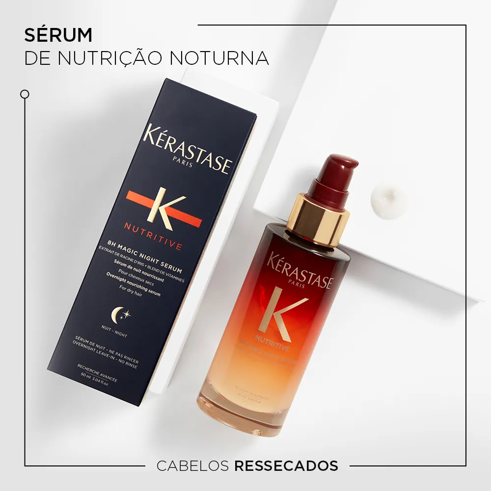 Sérum Nutrição Kérastase Nutritive 8H Magic Night 90 ml | Amobeleza (BR)