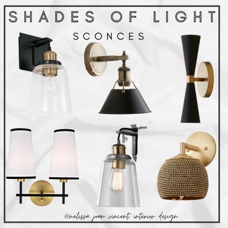| SCONCES | Some of my favorite sconces from Shades of Light. 

Lighting | Bathroom | Sconces | Shades of Light

#LTKFind #LTKhome #LTKstyletip